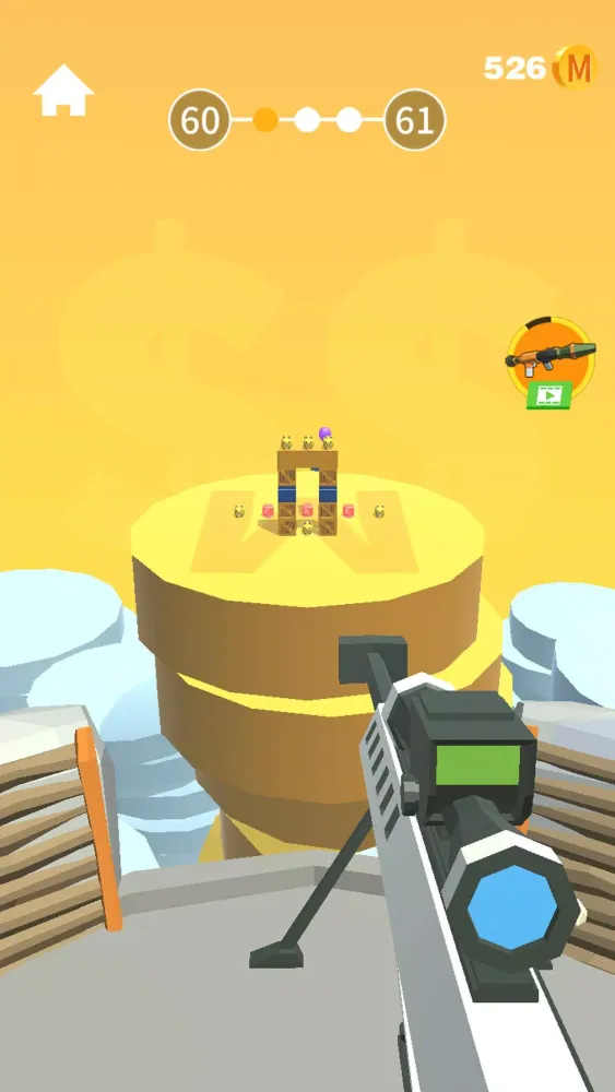 Capturas de tela do Pocket Sniper!