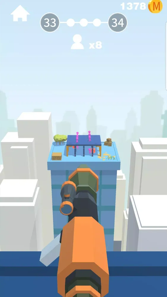 Capturas de tela do Pocket Sniper!