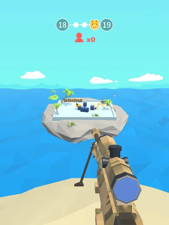 Captures d'écran de Little Sniper iPad 