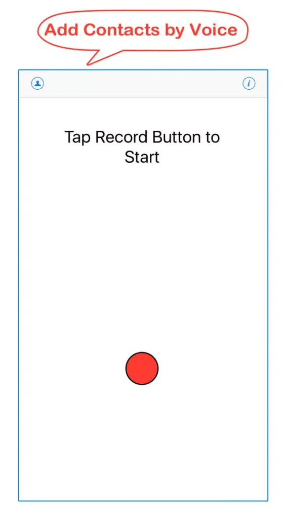 Voice to Contacts Screenshots