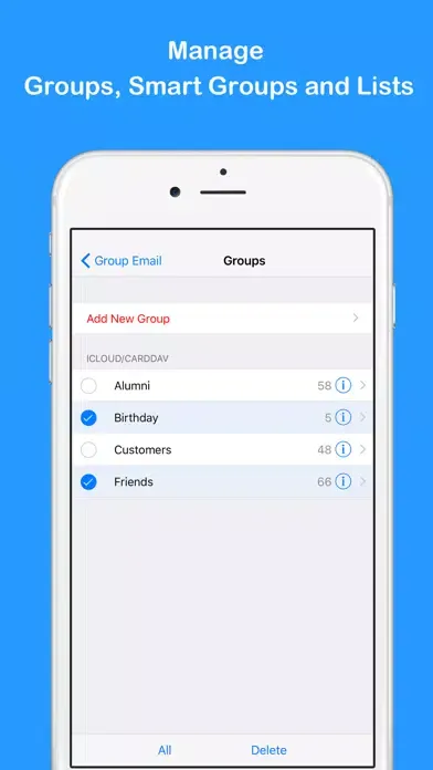 Ảnh chụp màn hình của Group Email Pro