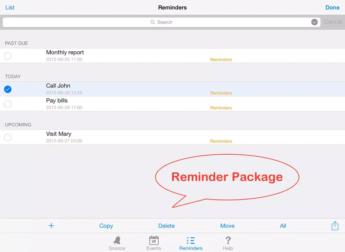 Captures d'écran de Snooze: Calendar + Reminder iPad 