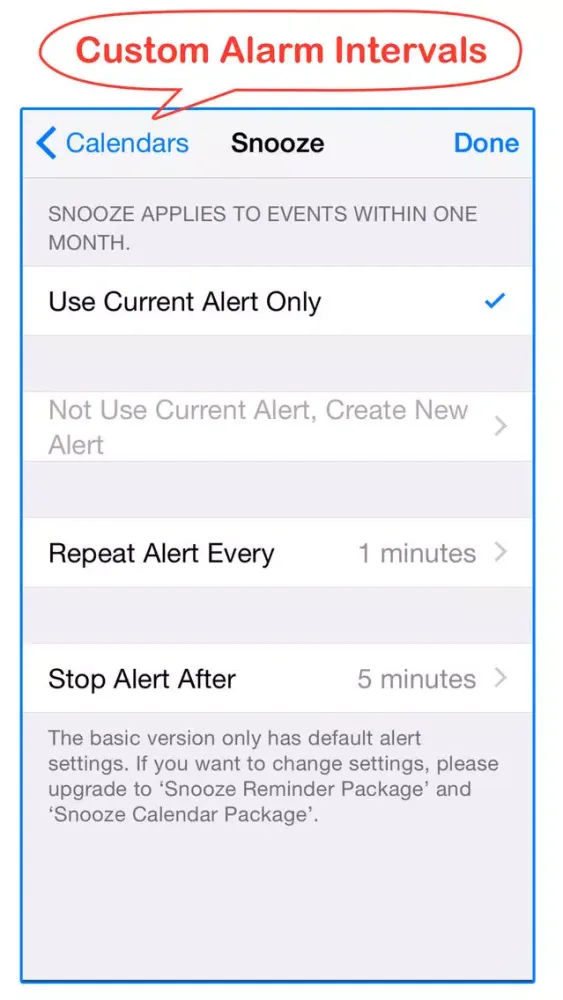 Captures d'écran de Snooze: Calendar + Reminder