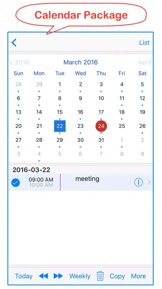 Captures d'écran de Snooze: Calendar + Reminder