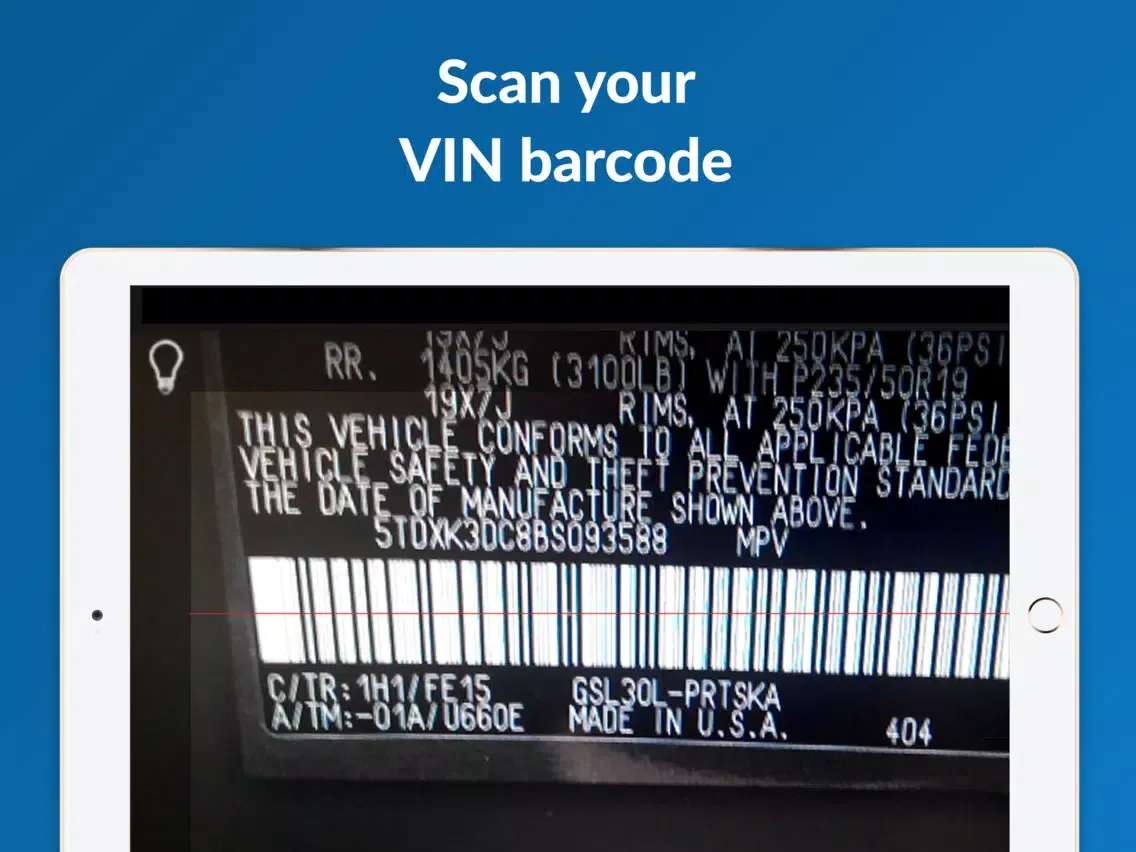 Epicvin VIN decoder & history reports iPad  Screenshots