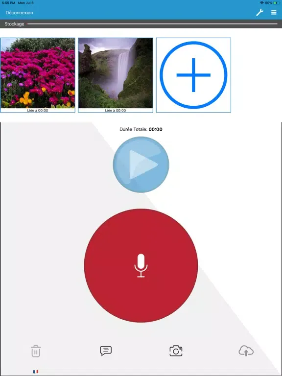 ภาพหน้าจอของ Dictée Vocale JPL Systèmes iPad 