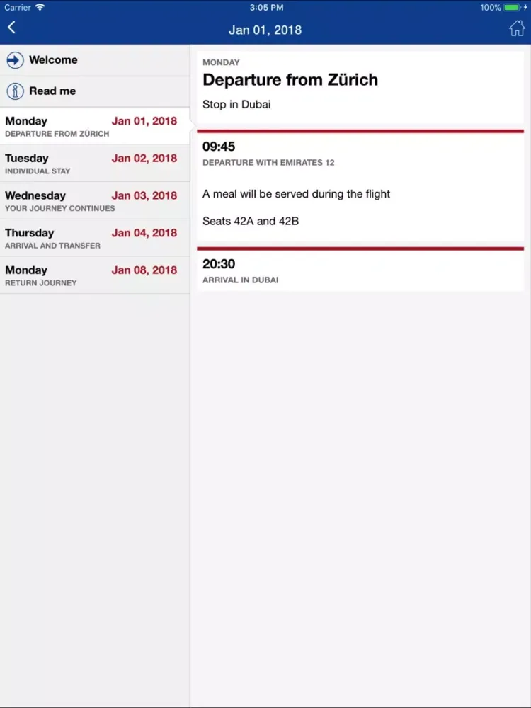 ภาพหน้าจอของ CBT Holidays iPad 