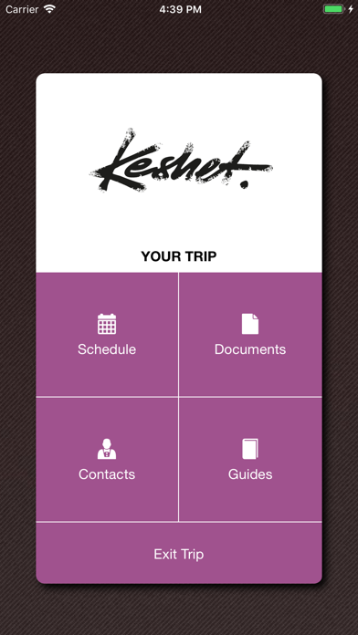 Zrzuty ekranu Keshet Journeys