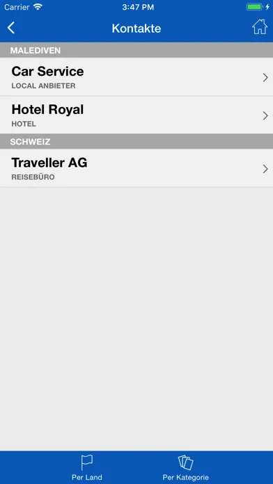 Traveller应用截图