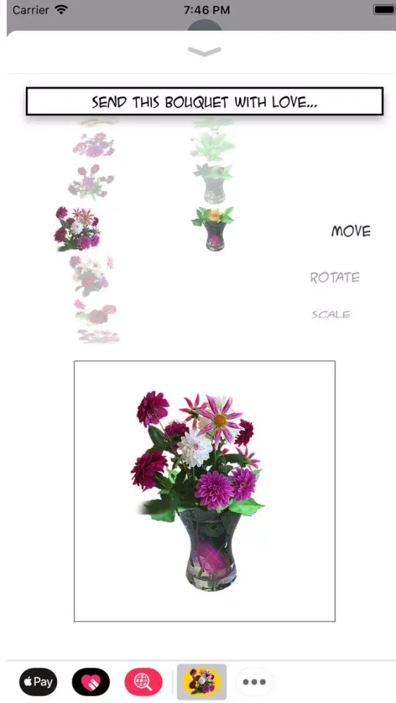 Bouquet Emoji Screenshots