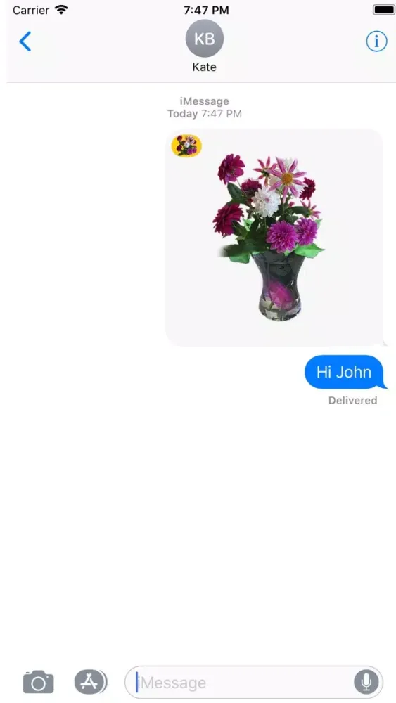 Bouquet Emoji Screenshots