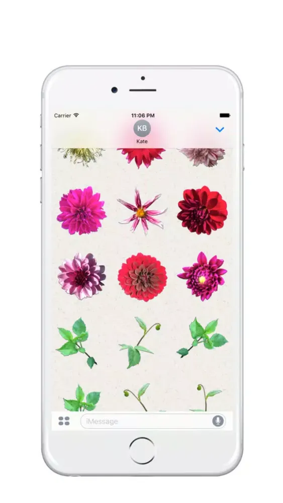 Dahlia Stickers 스크린샷