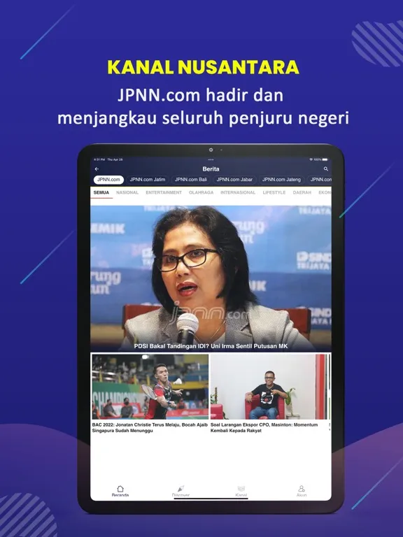 JPNN.com - Berita Terkini iPad  Screenshots