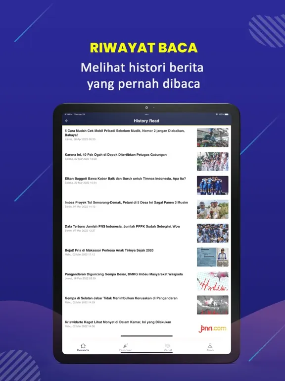 JPNN.com - Berita Terkini iPad  Screenshots