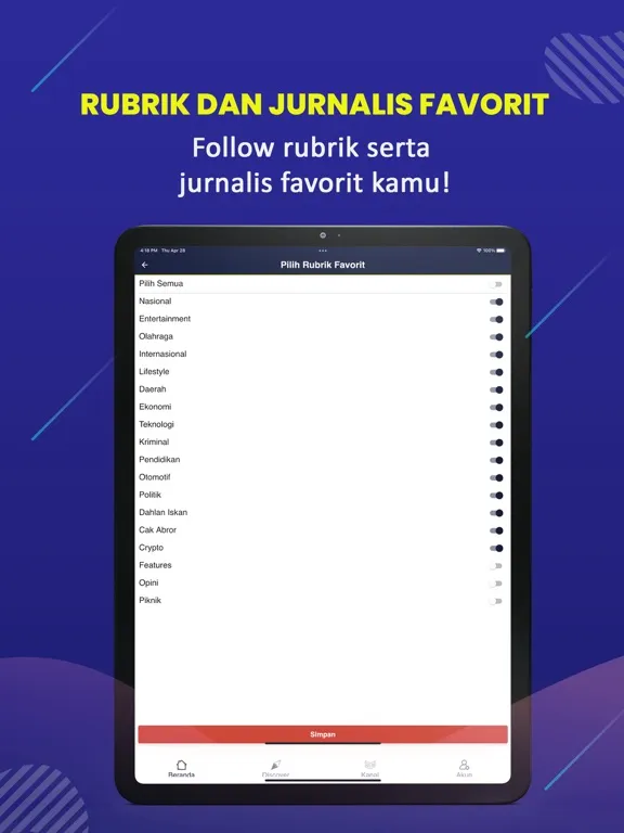 JPNN.com - Berita Terkini iPad  Screenshots