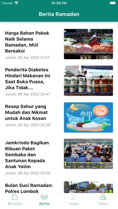 Screenshot di Jadwal Imsakiyah 2022 / 1443H