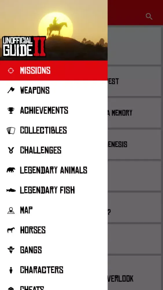 Capturas de pantalla de Unofficial Guide to RDR2