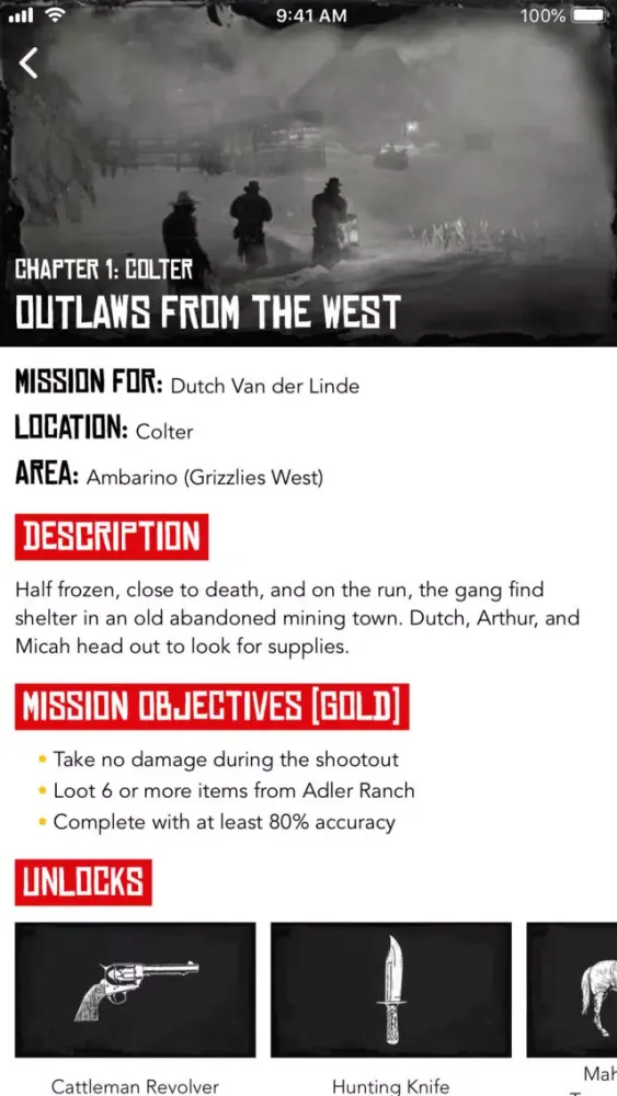 Capturas de pantalla de Unofficial Guide to RDR2