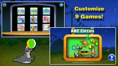 تصاویر ABC Circus- Alphabet&Number Learning Games kids