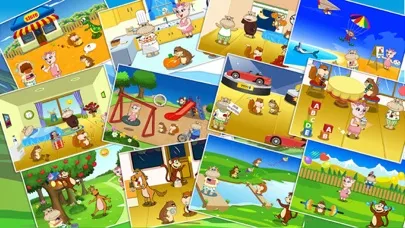 Animal Shape Puzzle- Educational Preschool Games سکرین شاٹس