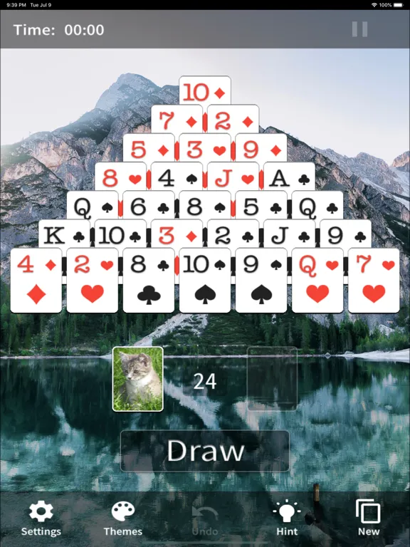 Pyramid Solitaire(Card Game) iPad 應用截圖