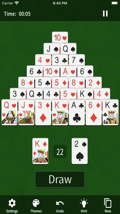 Pyramid Solitaire(Card Game)應用截圖