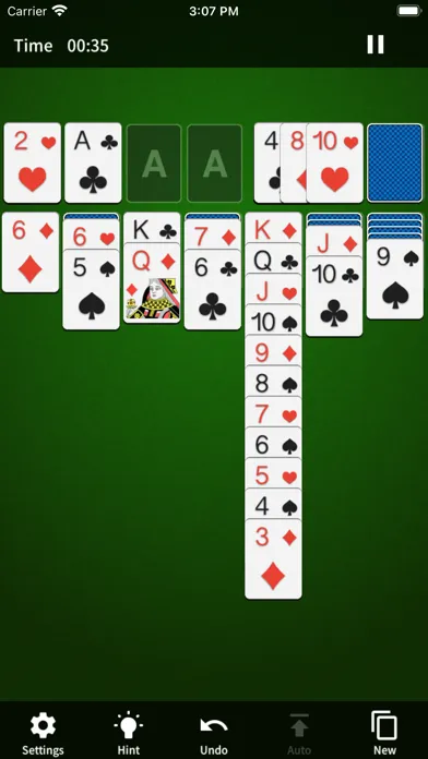ภาพหน้าจอของ Klondike Solitaire(Card Game)
