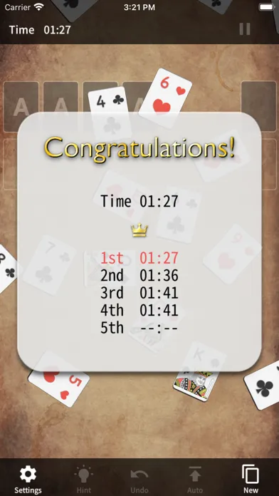 ภาพหน้าจอของ Klondike Solitaire(Card Game)