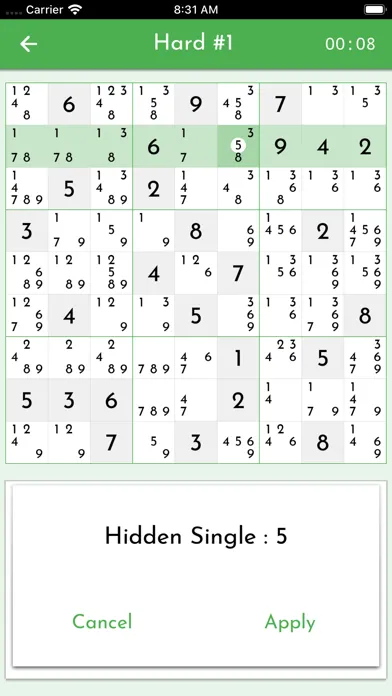Sudoku 4000 & Solver স্ক্রিনশট