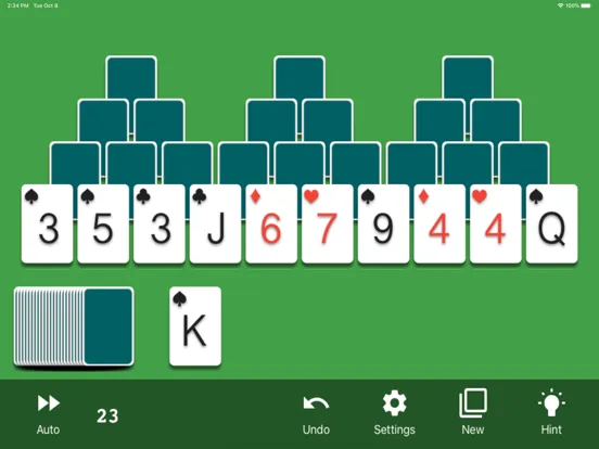 Tripeaks Solitaire(Card Game) iPad  Screenshots
