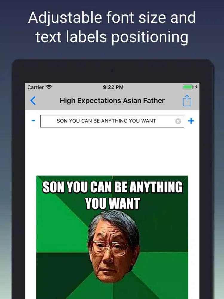 تصاویر EasyMeme Lite - Meme Maker iPad 