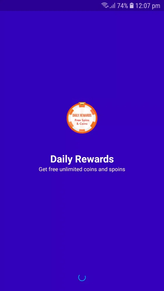 Daily Spin & Coin スクリーンショット