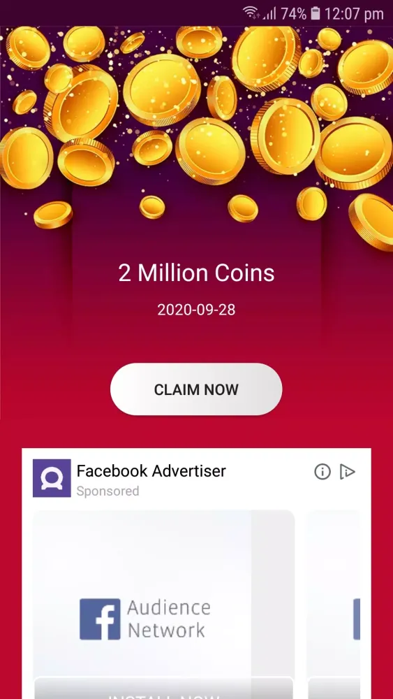 Daily Spin & Coin スクリーンショット