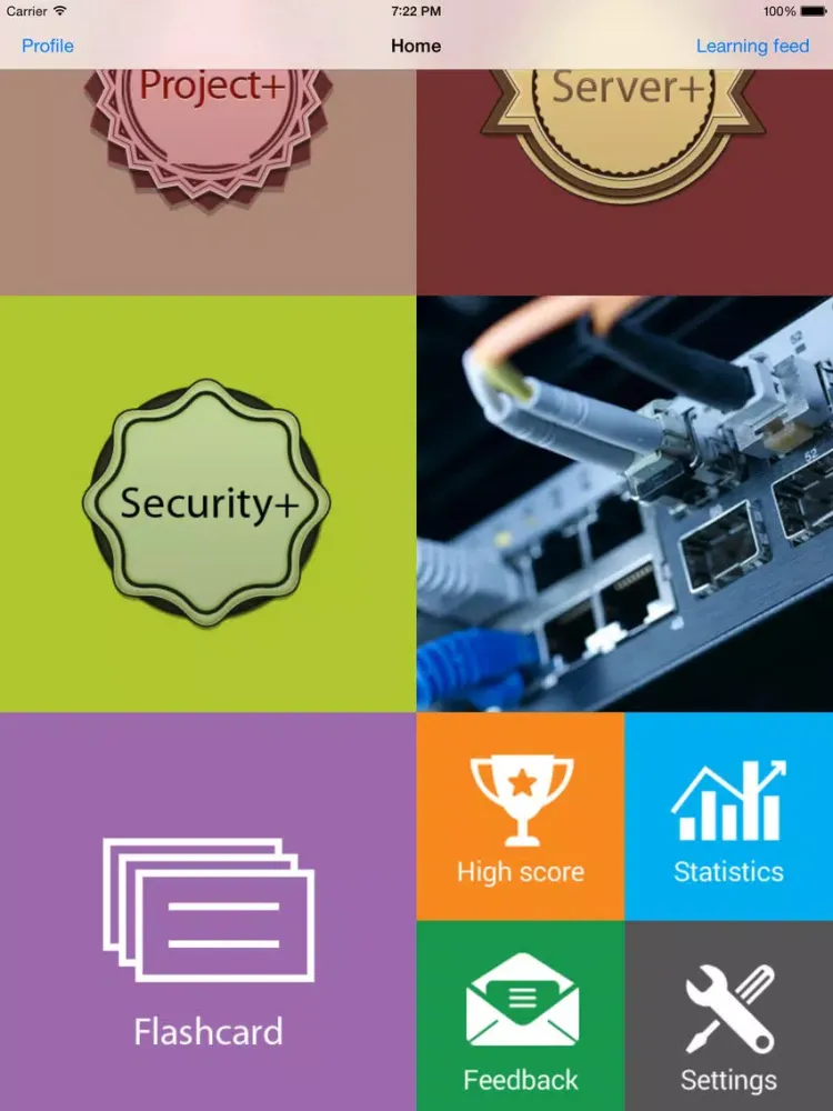 ComptiA Training iPad  Screenshots