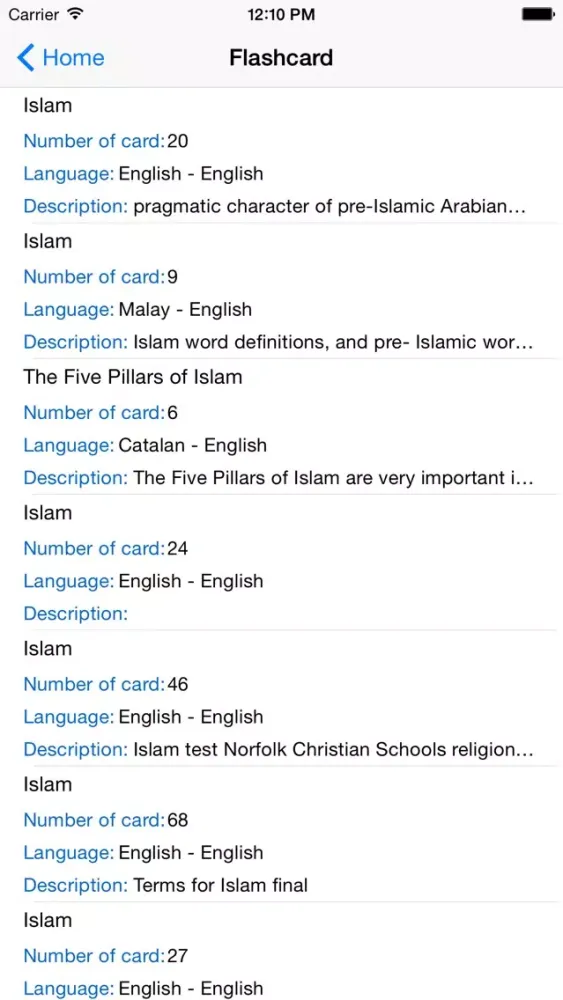 Islamic Quiz Trivia应用截图