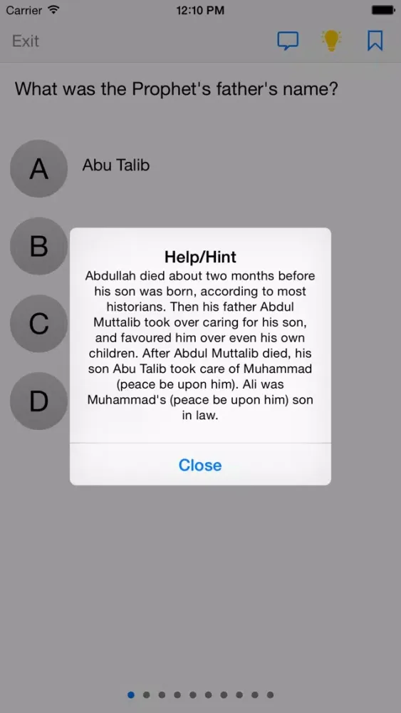 Islamic Quiz Trivia应用截图