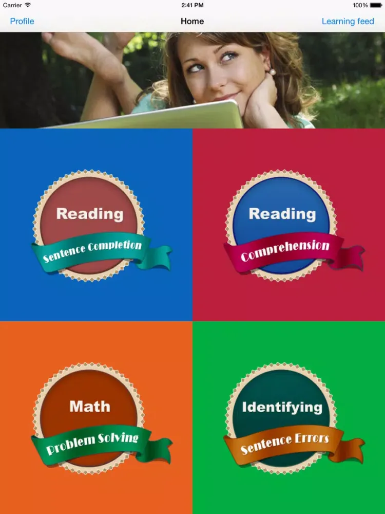Capturas de pantalla de SAT Tests iPad 