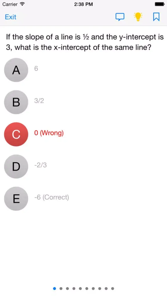 Capturas de pantalla de SAT Tests