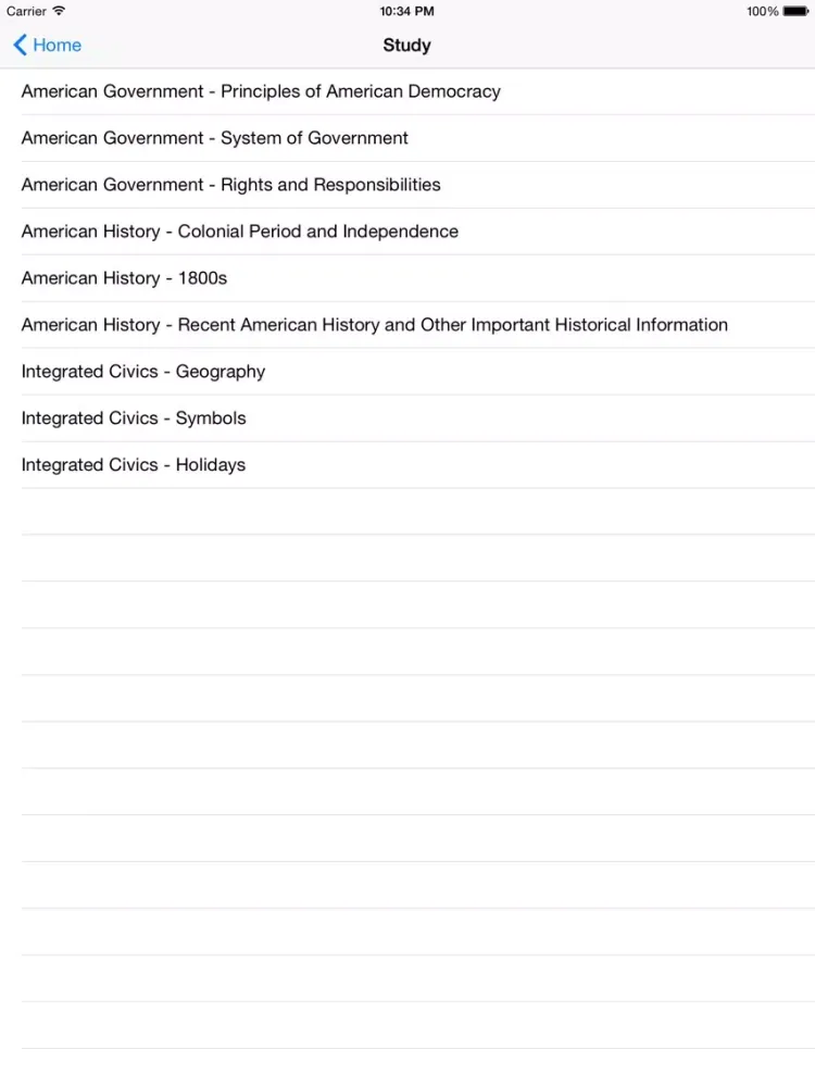 USCIS iPad 應用截圖