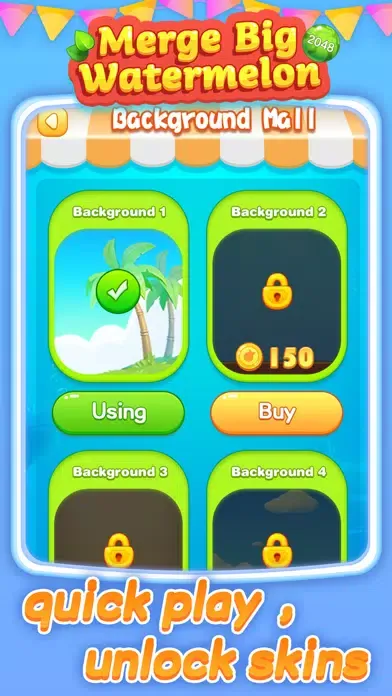 Merge Big Watermelon-2048 Screenshots
