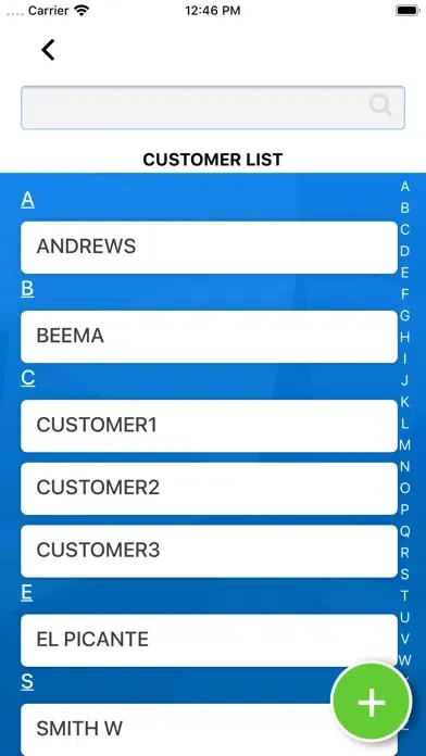 Tangkapan skrin Sales App - FMCG/ FMG