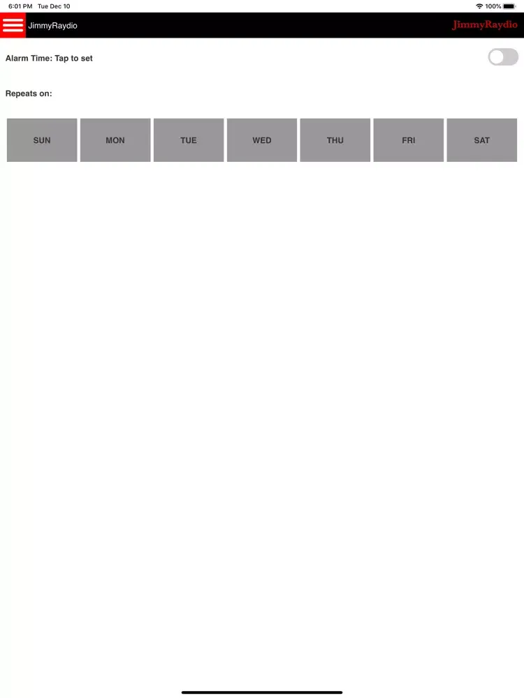 Capturas de pantalla de JimmyRaydio iPad 