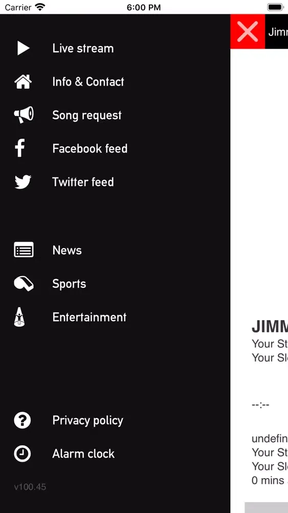 Capturas de pantalla de JimmyRaydio