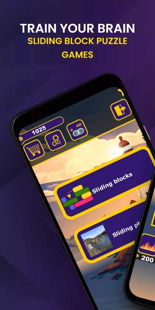 Sliding Puzzle: mental games Ekran Görüntüleri