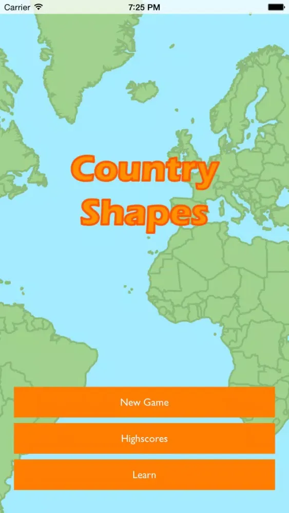Captures d'écran de Country Shapes