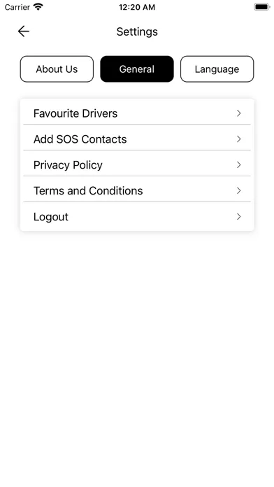 RideOn Passenger应用截图
