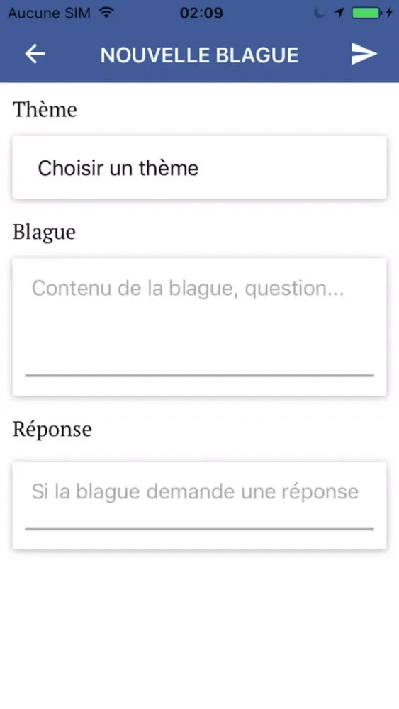 BlaBla Blagues應用截圖