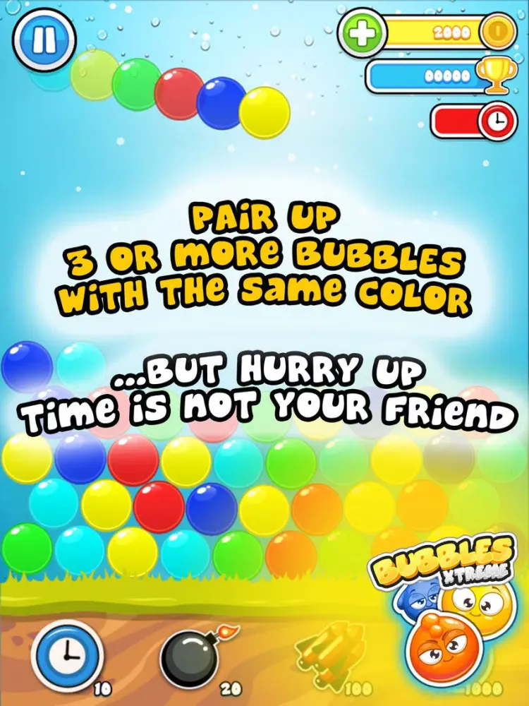 Bubbles Extreme - The incredible bubble shooter iPad 应用截图