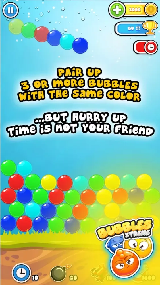 Bubbles Extreme - The incredible bubble shooter应用截图