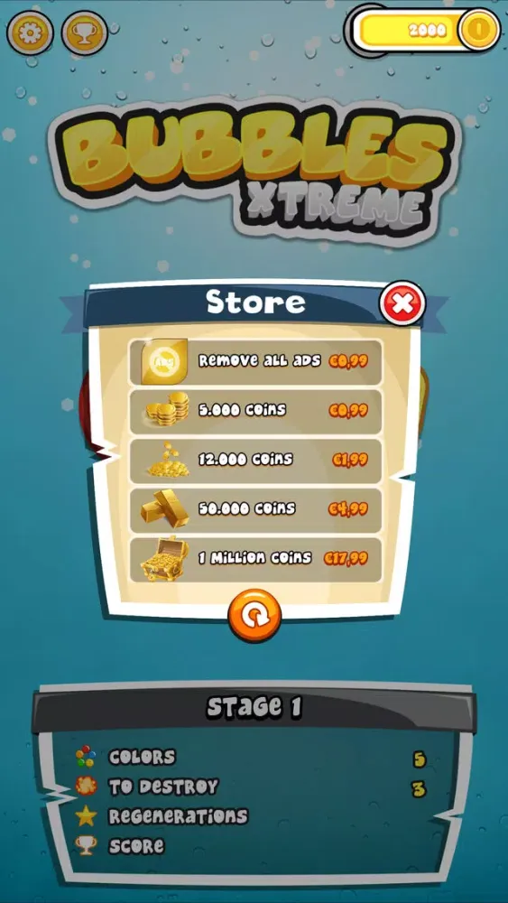 Bubbles Extreme - The incredible bubble shooter应用截图